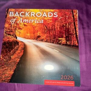 Backroads of America 2026 Calendar